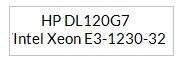 CPU 3.20Ghz 
Memory 	32 GB DDR3
Storage Space 	4 x 1 TB SATA2
Bandwidth 100 TB